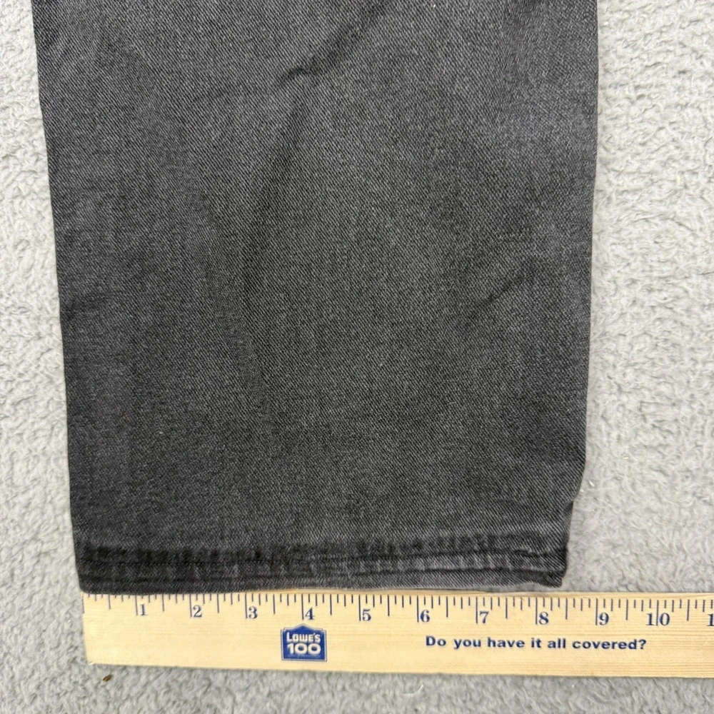 Lee Relaxed Fit Jeans‎ Mens 35x31 Gray Tapered Leg Stretch Denim Mid Rise Casual